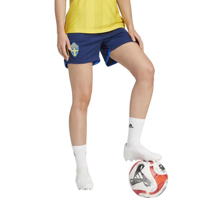 adidas Womens/Ladies Team Sweden FA Sport Football Shorts