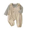 Baby-Latzhosen-Set im koreanischen Stil: Frühling/Herbst für Jungen & Mädchen