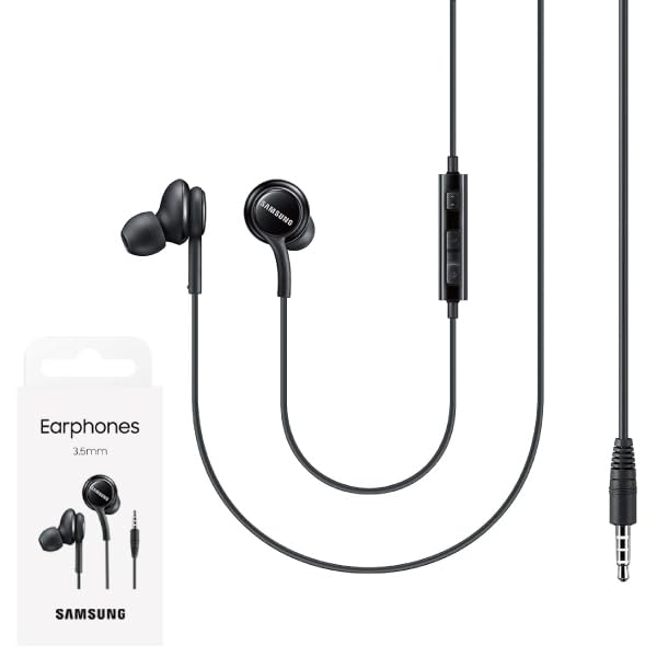 

Galaxy 3.5mm Earphones for Earphone Jack EO-IA500 Overseas Genuine Product | In-Ear Design 2-Way Speaker Wired Earphones