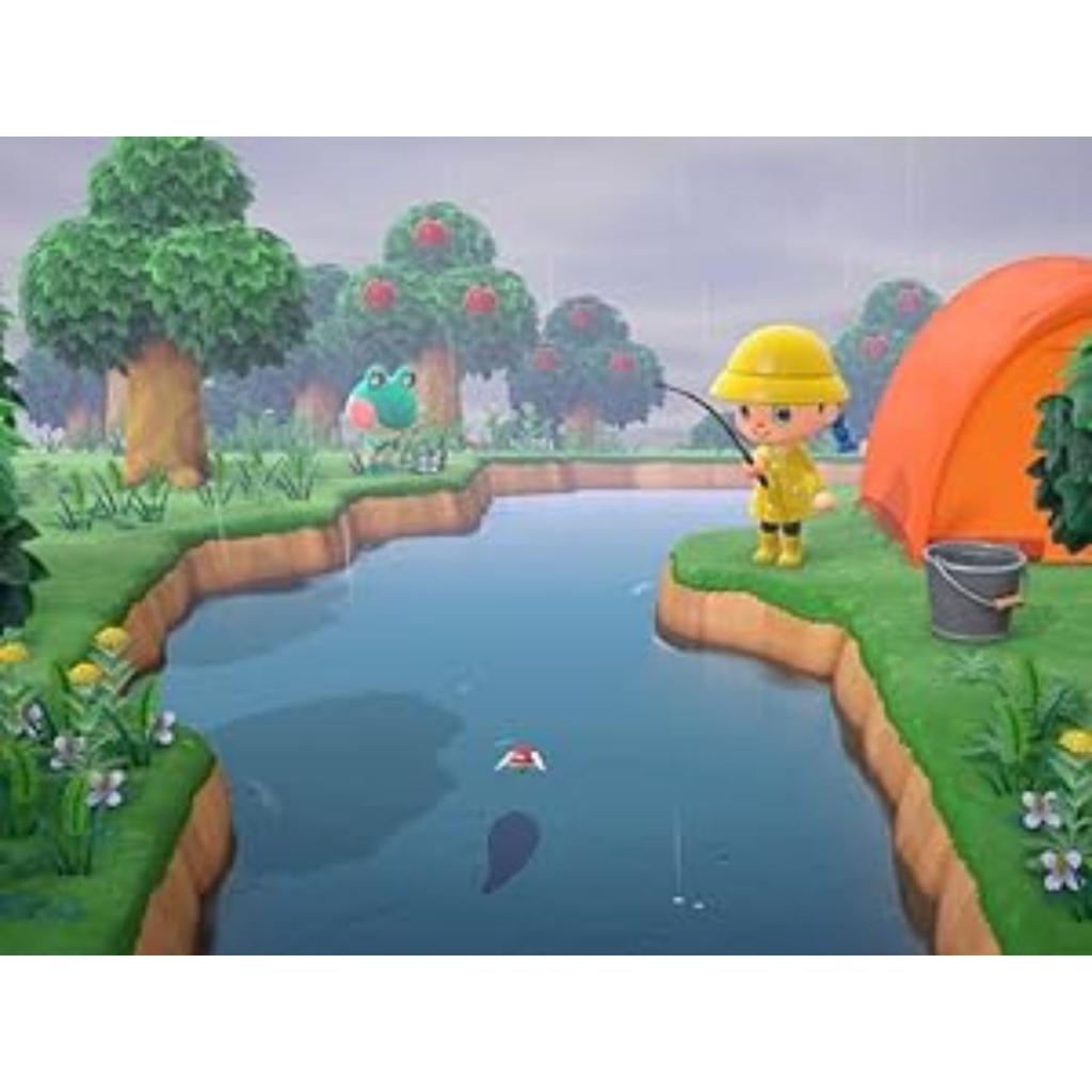 Refurbished Nintendo Switch Animal Crossing: New Horizons Set (Includes Packaged Game) - 180-Day Warranty