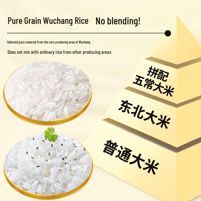 Longdao Wuchang Daohuaxiang No. 2 Fragrant Long-Grain Rice, 5kg
