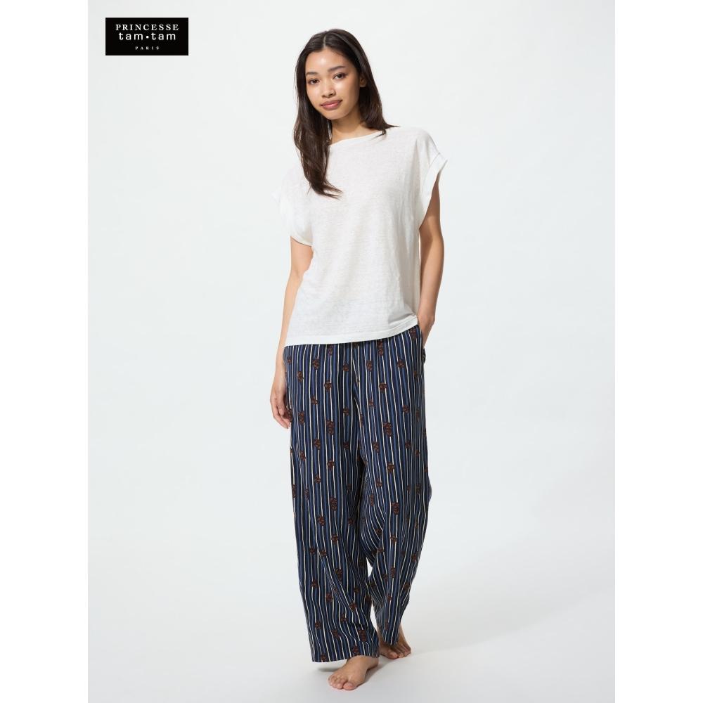 Uniqlo Japan Rayon Print Long Pants
