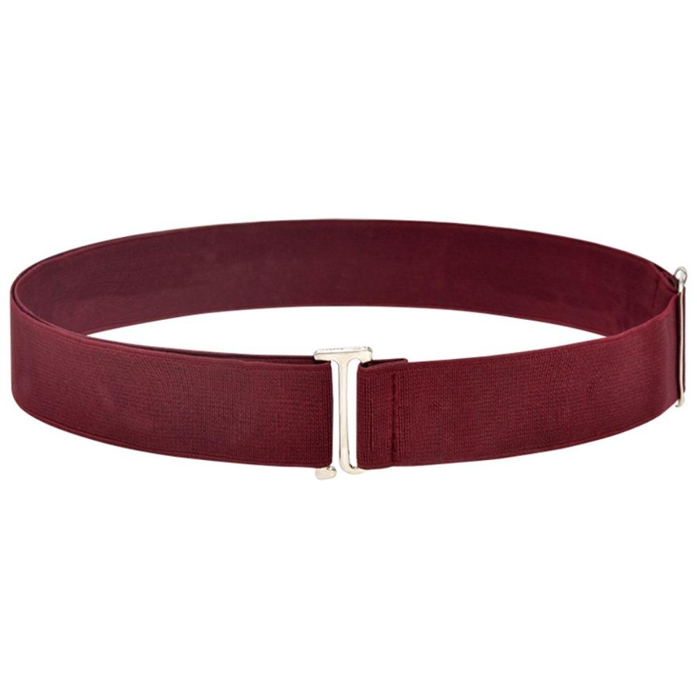 Casual Knitted Pin Elastic Belts Buckle Sweater Band Tuck Fashion Braided Belts  Men Women