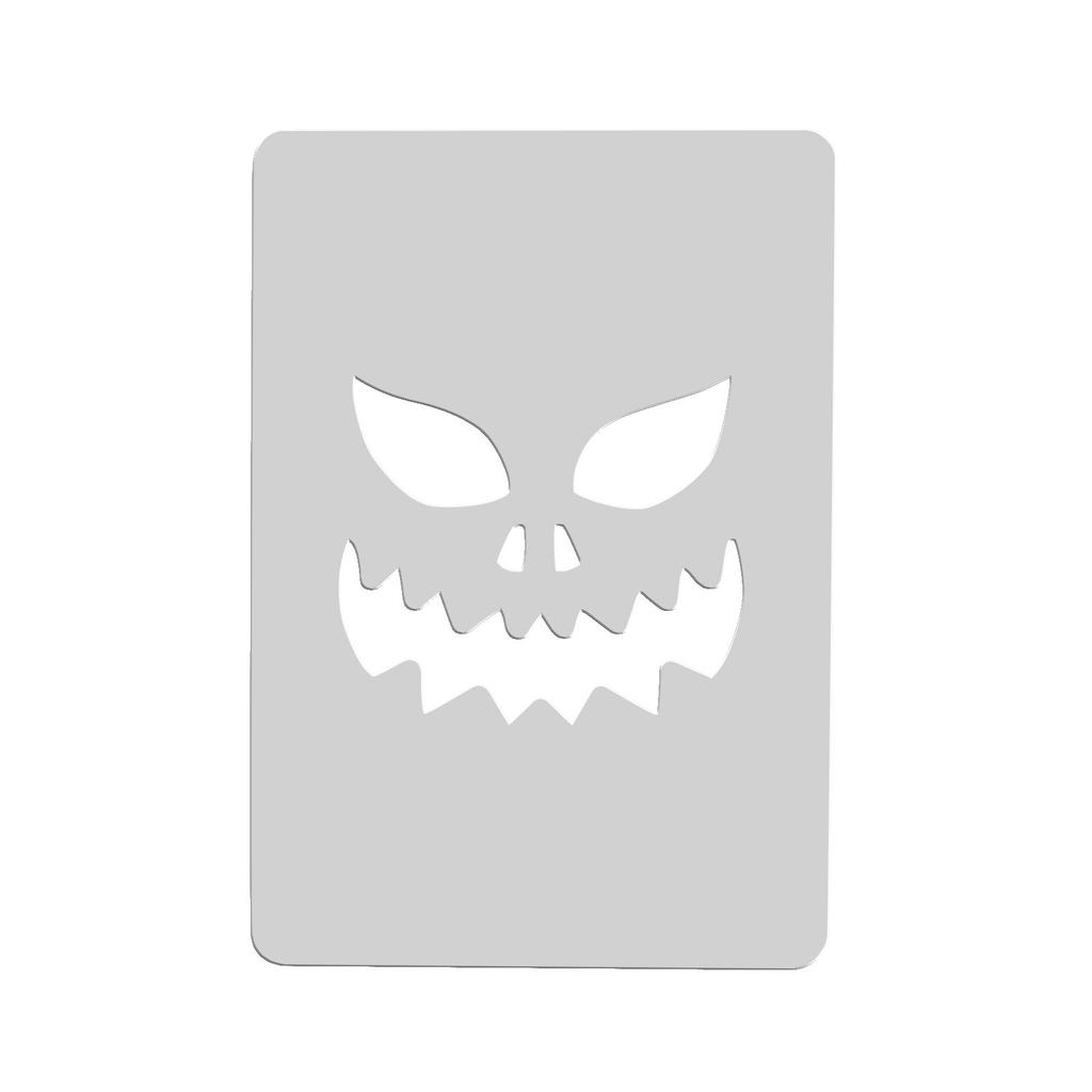 Halloween Acrylic Router Template, Scary Pumpkin Transparent Acrylic Woodworking Template, Curve Tracing Template, Tools