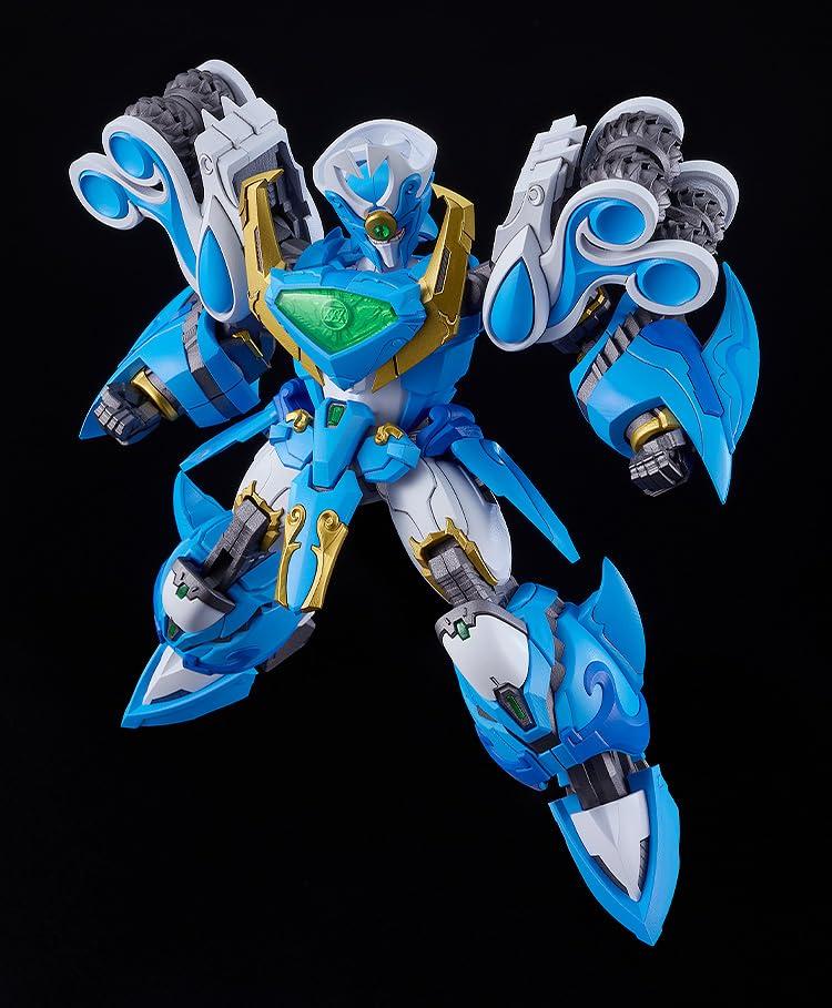 Good Smile Company MODEROID Madou King Granzort King's Style Aqua Beat Non-Scale Assembly Plastic Model Kit [Parallel Import]