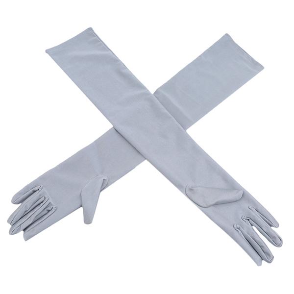 Women Fashion Long Evening Party Costume Glove Outdoor Sun Protection Arm Sleeves