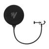 [2024] MAONO Pop Guard, Double-Layered, Noise-Blocking Pop Filter for Tabletop Microphones, Ideal for Recording Audio for Live Broadcasts, YouTube, Ga