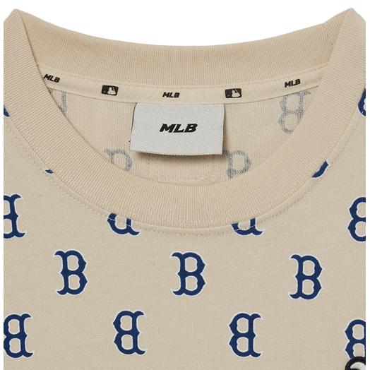 New MLB Los Angeles Dodgers T Shirt Women's Cream 3FTSM0433-07CRS