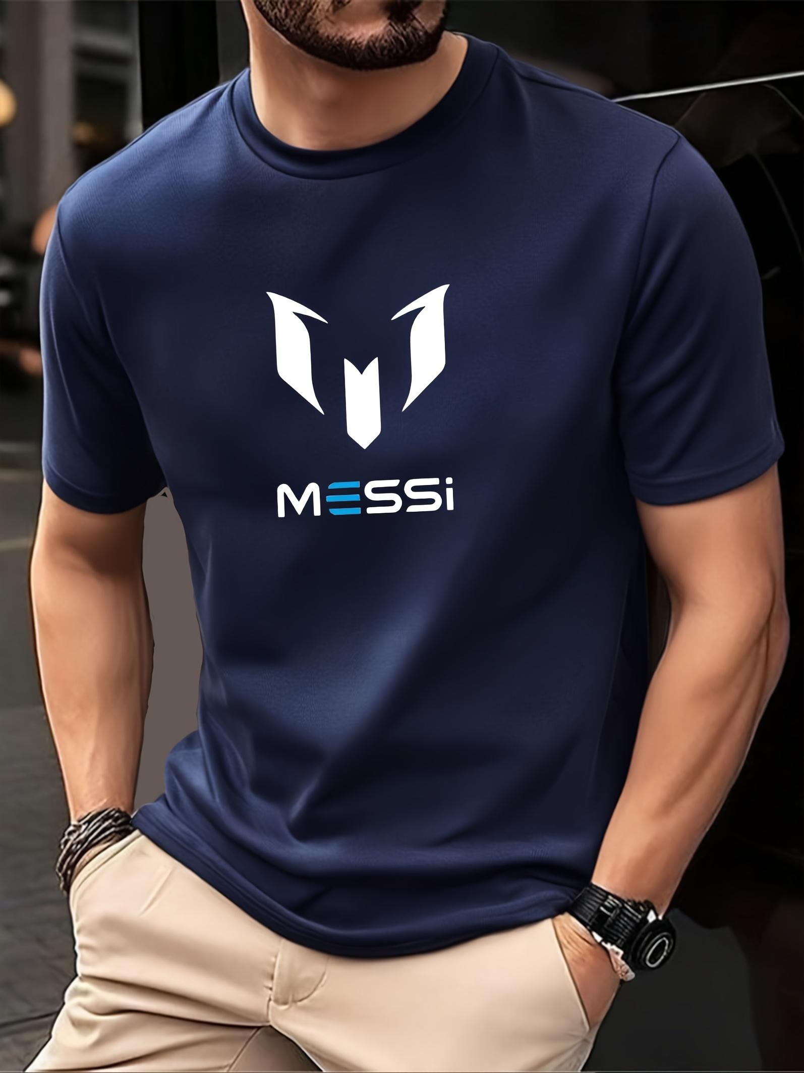 Sporty Graphic Print T-shirt - Breathable Mesh Fabric XL