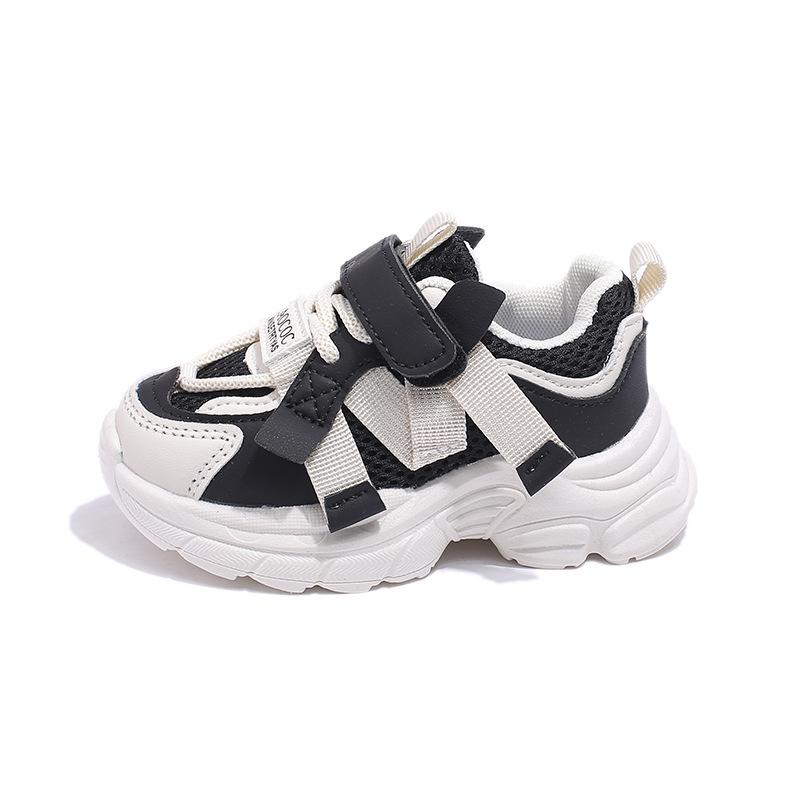Children's dad shoes2026Spring new casual mesh shoes for boys and girls, breathable running shoes for toddlers and young boys