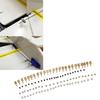 Pushrod Linkage Stopper Quick Adjuster RC Push Rod Connector with Screws Nuts Gaskets for Model Boat Airplane Helicopter