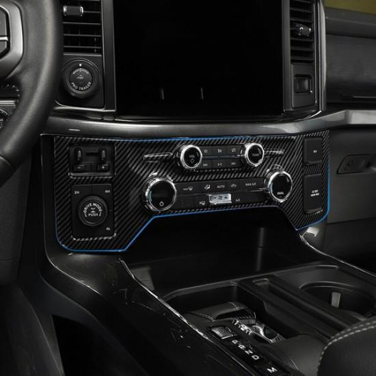 Central Control Air Conditioner Panel Trim Cover Accessories For Ford F-150