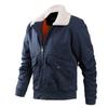Autumn and Winter Men's Large Cotton Jacket Casual Workwear Coat Fashion Men's Wear