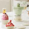 Shaved Ice Machine Snow Cone Machine Manual Portable Ice Crusher and Shaved Ice Machine  for Home Kitchen and Picnic Ice Tools