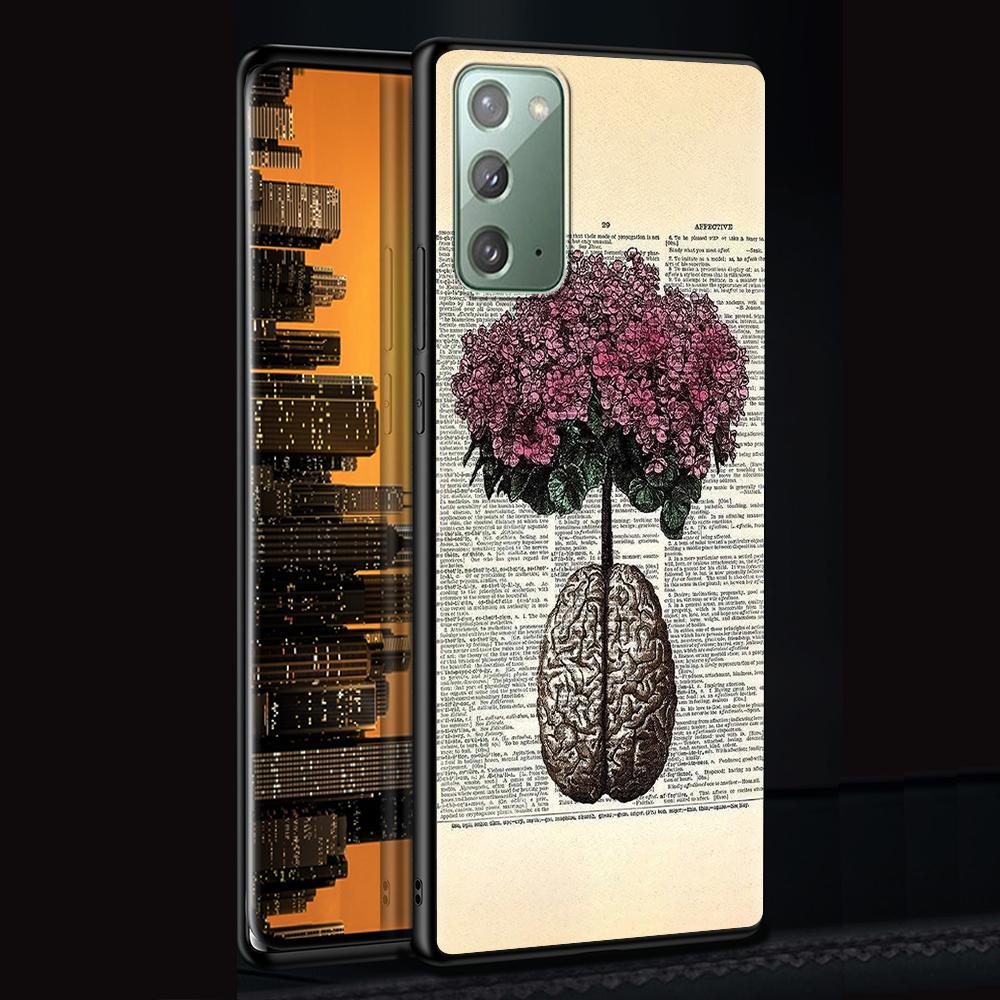 

Медицинский чехол для органов мозга и почек с меридианом мозга для Samsung Galaxy Note 20 Ultra 10 9 8 M31 M30s M51 M31s M52 5G Samsung F62