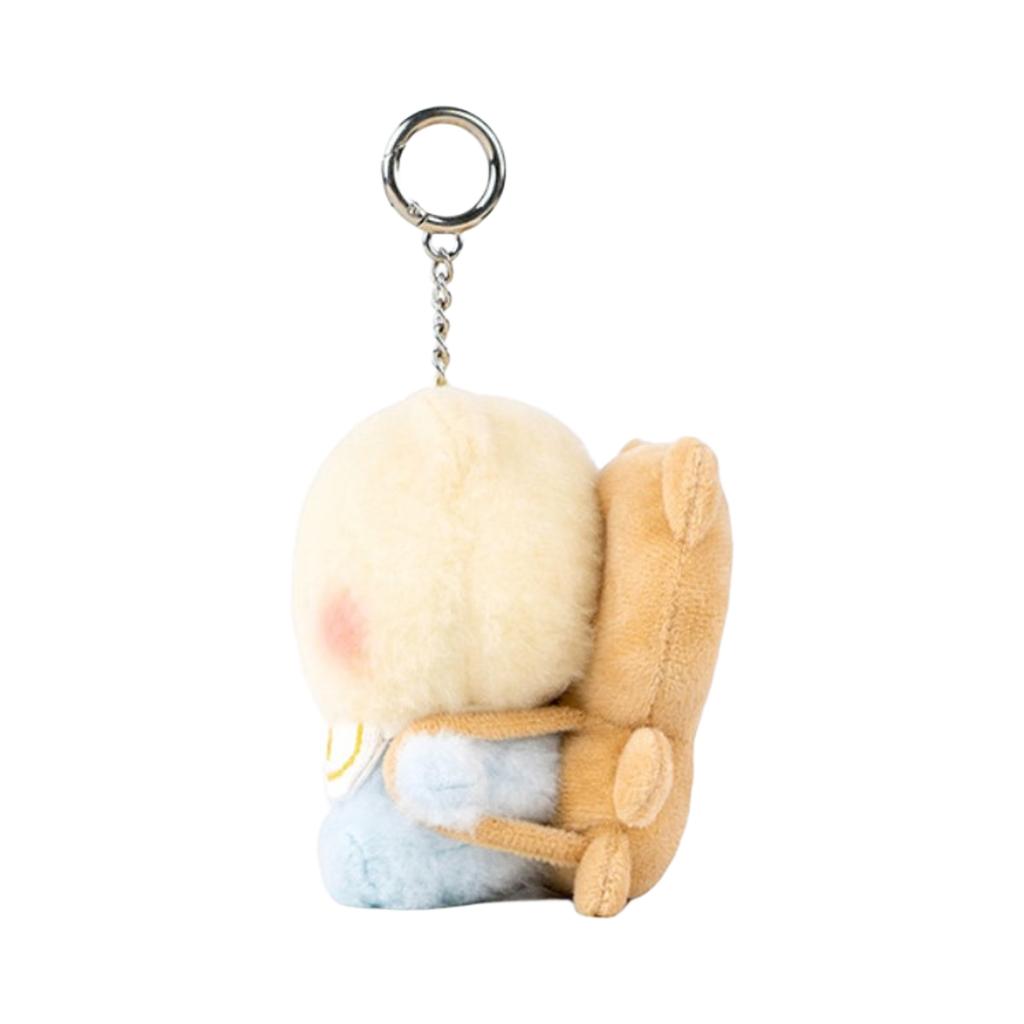 Manggom Baby Head Bump Cushion Doll Keyring