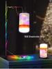 LED Camping Lantern Tent Light & Atmosphere Glow Strip with Measuring Tape Spotlight.