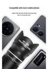 40x HD Monocular Telescope: High-Magnification, Wide-View Retractable Lens for Mobile Live Streaming