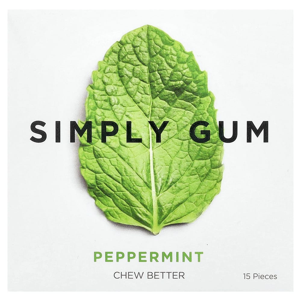 Simply Gum Peppermint (15 Count)