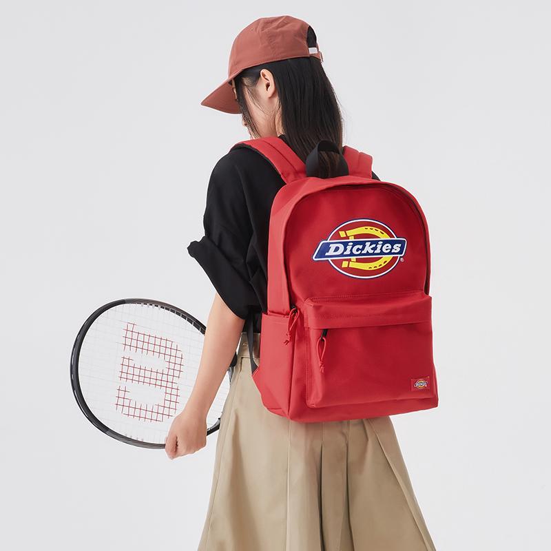 Dickies Classic Printed Large Logo Versatile Large Capacity Polyester Backpack Unisex Backpack 234U90LMY03KH01