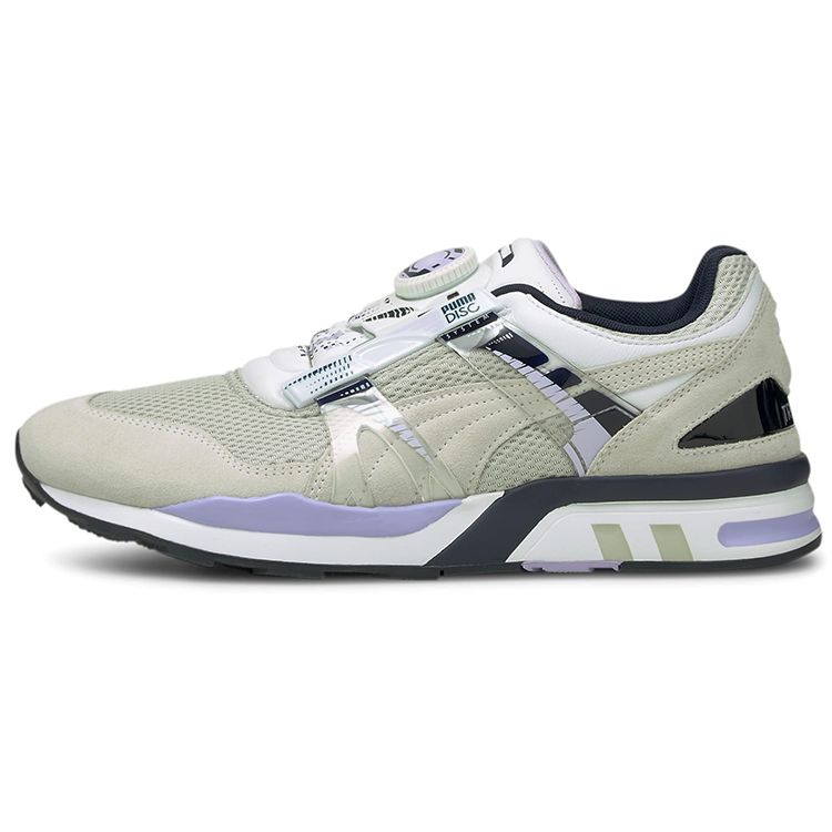Puma XS 7000 Vintage Unisex White Gray Violet 373555-05 EU 38
