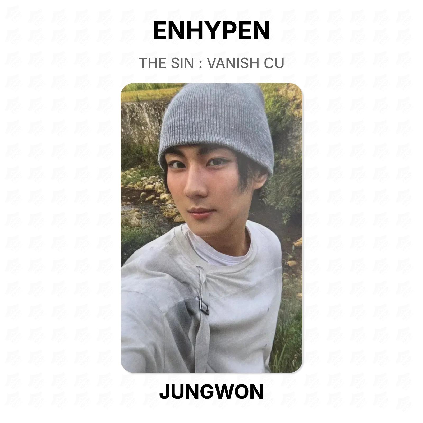 ENHYPEN THE SIN : VANISH CU Official Photocard JUNGWON