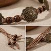 Wooden Bohemian Waist Belt Metal Waist Cord Fashionable Waist Chain  Leisure