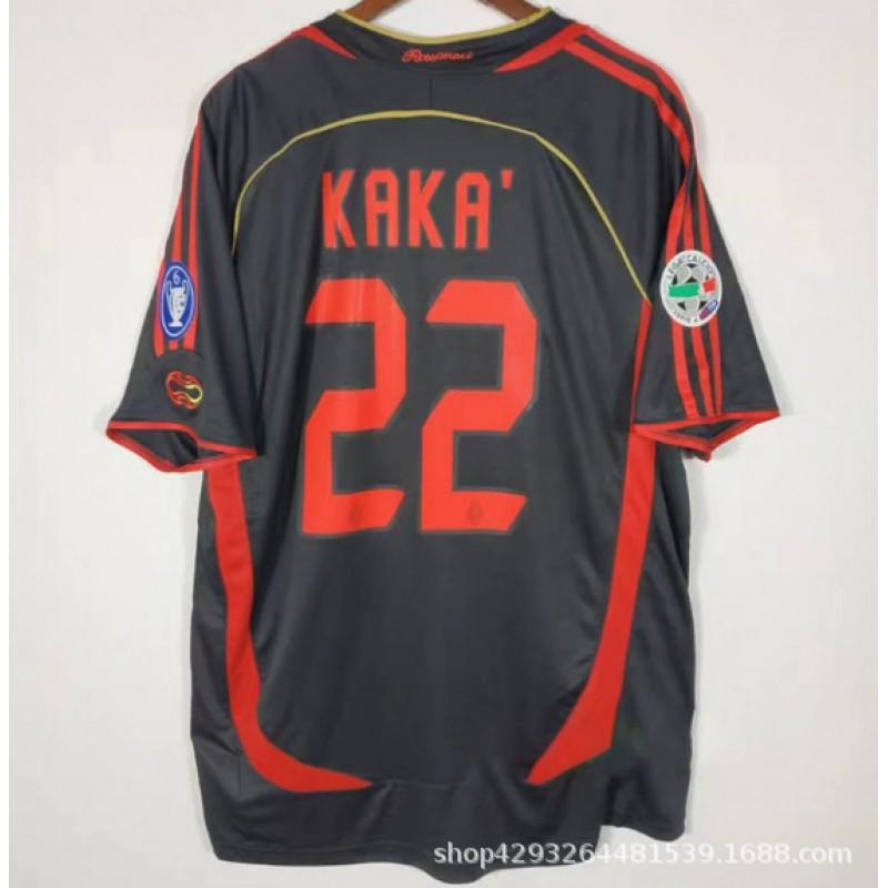 Retro Soccer Jersey AC Milan 22 Manchester United Juventus Arsenal Barcelona Tottenham Vintage Football Shirt Men Women