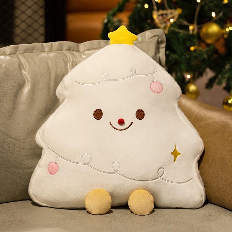 Christmas Ginger Bread Rabbit Plush Pillow Stuffed Cookie Decor Cushion Funny XMas Tree Party Decor Doll Plushie Nice Gift