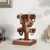 Fashionable Sturdy Wood Display Stand Portable Accessory for Multiple Watches and Bracelets Practical for Retail Use