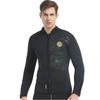 MORGEN SKY 5mm Long Sleeve Wetsuit with Front Fleece and Warmth for River Climbing and Fishing Zippered Size Men's Zipper, Lining, (1109A) (1109A -