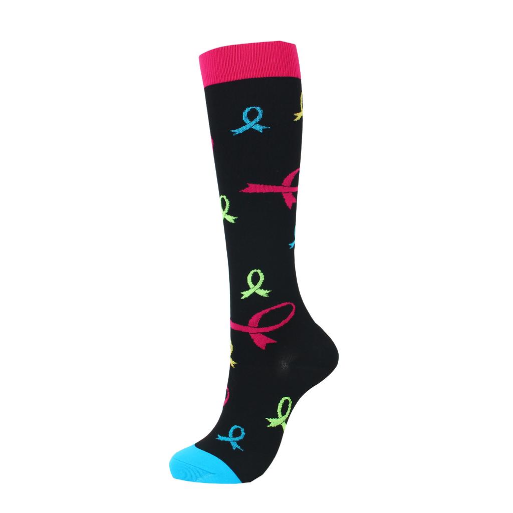 58 Styles Men Women Compression Socks Fit For Sports Varicose Veins Socks Animal Outdoor Running Cycling Long Pressure Stockings