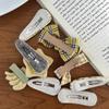 Autumn Cute Bowknot Hairpins Women Girls Kids Plaid Hair Clips Barrettes Accessories Hairclip Headdress Headwear Ornaments