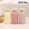 1/3/4Pcs Empty 100Ml Squeeze Bottles With Flip Cap Refillable Plastic Travel Refillable For Lotion Shampoo Conditioner