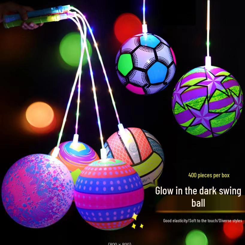 Handheld High-Brightness Luminous Shake Ball for Night Market Fitness