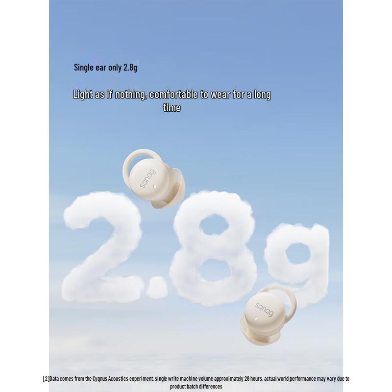 Saina J20S Mini Ultra-Thin Sleep Bluetooth Earbuds