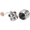 Portable Stainless Steel Manual Coffee Grinder Adjustable Coffe Bean Pepper Mill Household Kitchen