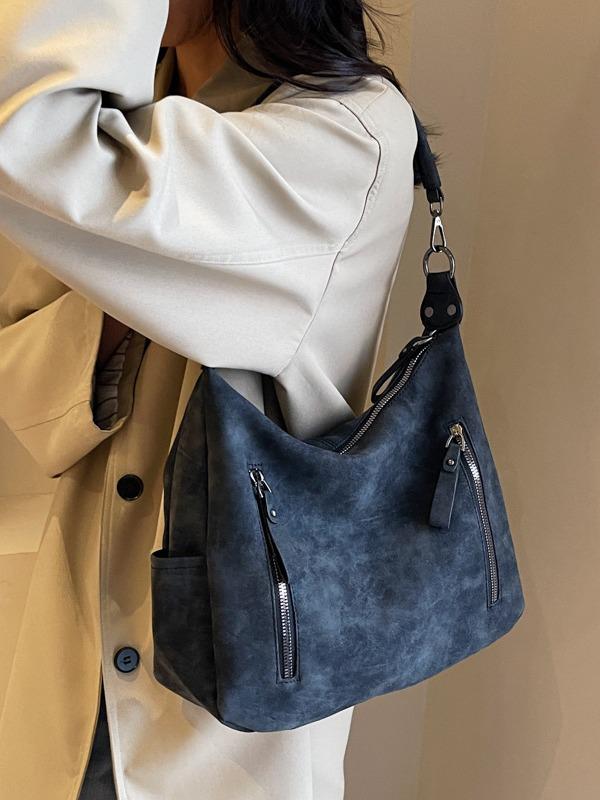 2025 Women's High-Quality Large Capacity Crossbody Tote for College and Commuting