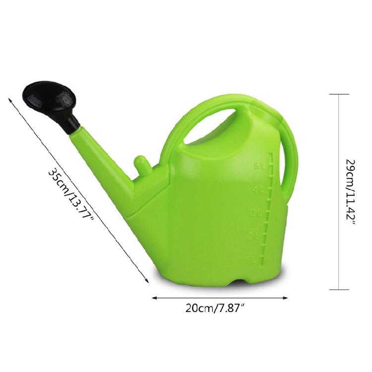 Large Diameter Watering Can Long Spout Water Injection Port Watering Can