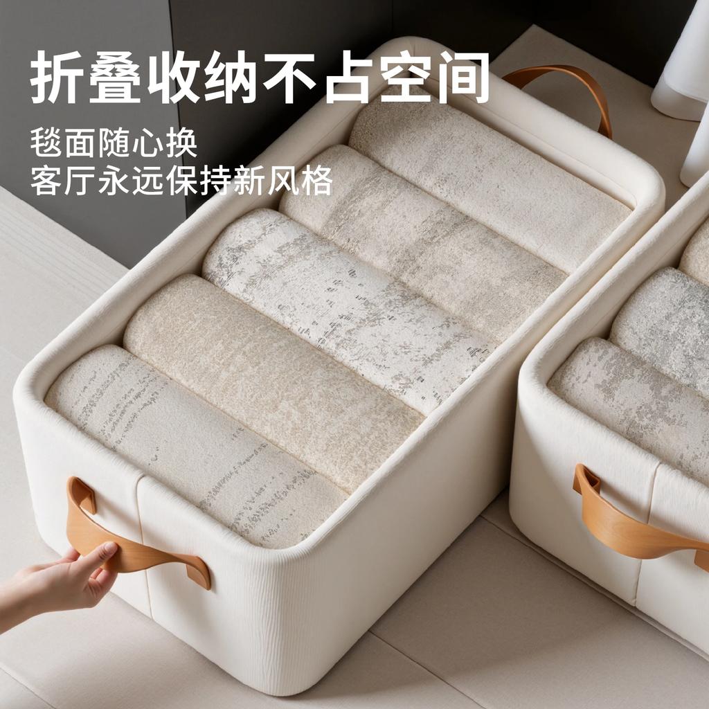 New Arrival Italian Style Removable Washable Carpet Non Glue Machine Washable Soundproof Floor Mat For Living Room Bedroom
