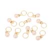 Hot Sale 10Pcs Pearl Knitting Markers Charms Pendant For Handmade Gift Knitting Tools DIY Findings