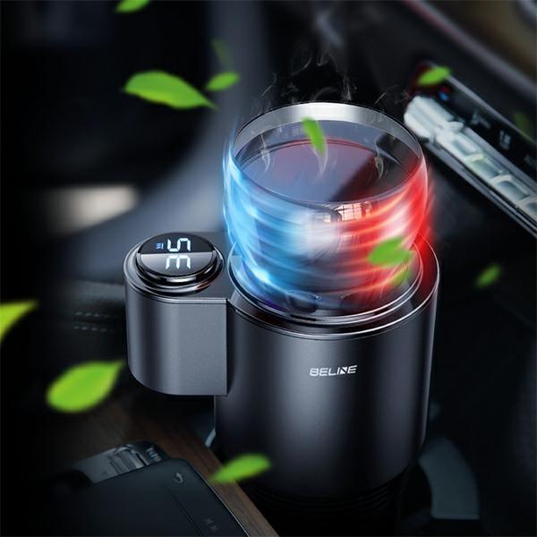 Beline Car Drink Warmer With Cooling Function Black/Black Blncc01
