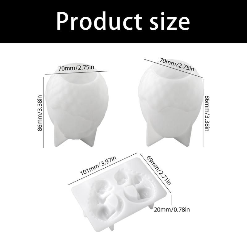 Flexibles Silikonform für leuchtende Eier Nachtlicht Kreative Designs Für romantische Atmosphären Heimdekoration