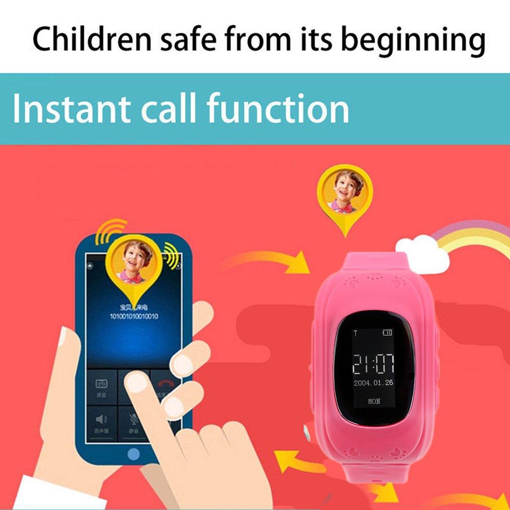 Buy [QKC] Kids SOS GPS Smart Watch Bracelet Wristband Mobile Phone Anti