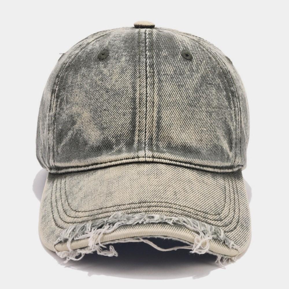 Adjustable Duckbill Hat Breathable Sun Protection Cap Casual Washed Baseball Cap