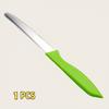 Serrated Steak Knife, Stainless Steel Steak Knife With Pointed Tail Plastic Handle, Multifunctional Kitchen Bread Dessert Knife