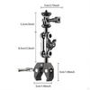 Camera Clamp Mount,Super Mount with Double Ballhead Arm