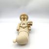 White Wood Nutcrackers Soldier, 25cm Traditional Christmas Decoration, Festival Tabletop Figurine