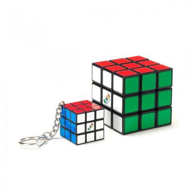RUBIK'S Set puzzle 3x3 Classic Pack - Cubo e mini cubo (con anello)