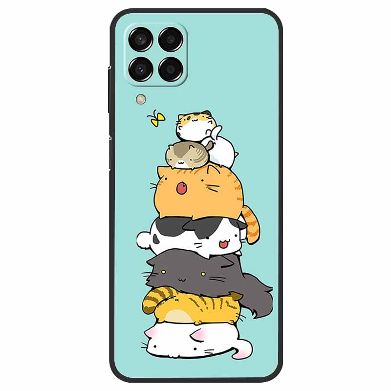 For Samsung Galaxy M33 / M53 Case Marble Soft Silicone Back Case for Samsung M53 2022 Fundas Case M 33 53 5G Phone Cover Coque